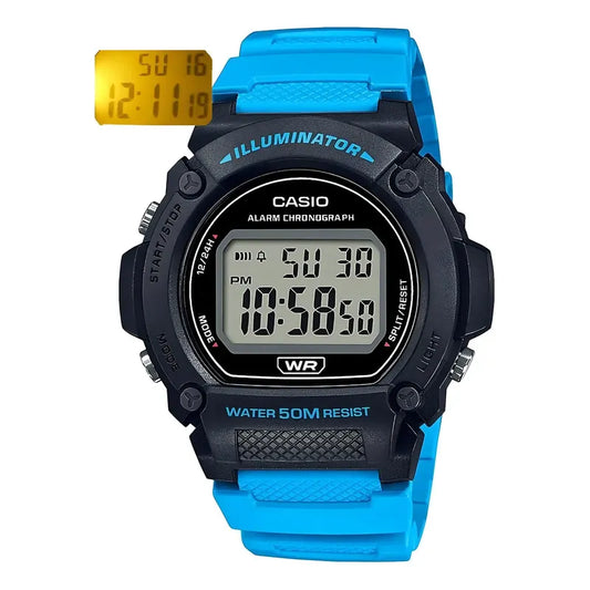 Reloj Casio W-219h-2a2eaf Azul