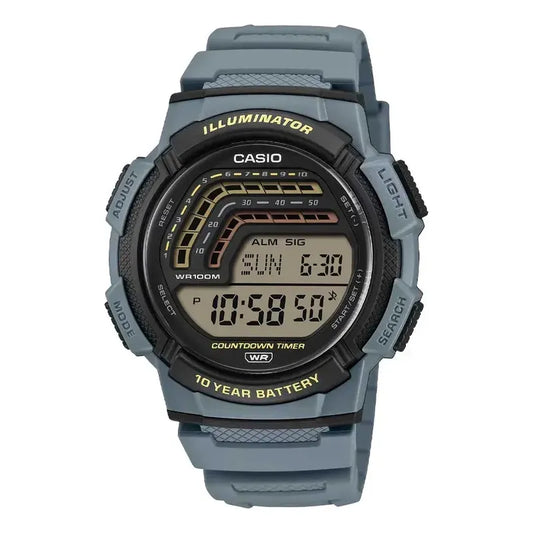 Reloj Casio Ws-1800-2avdf Gris Negro