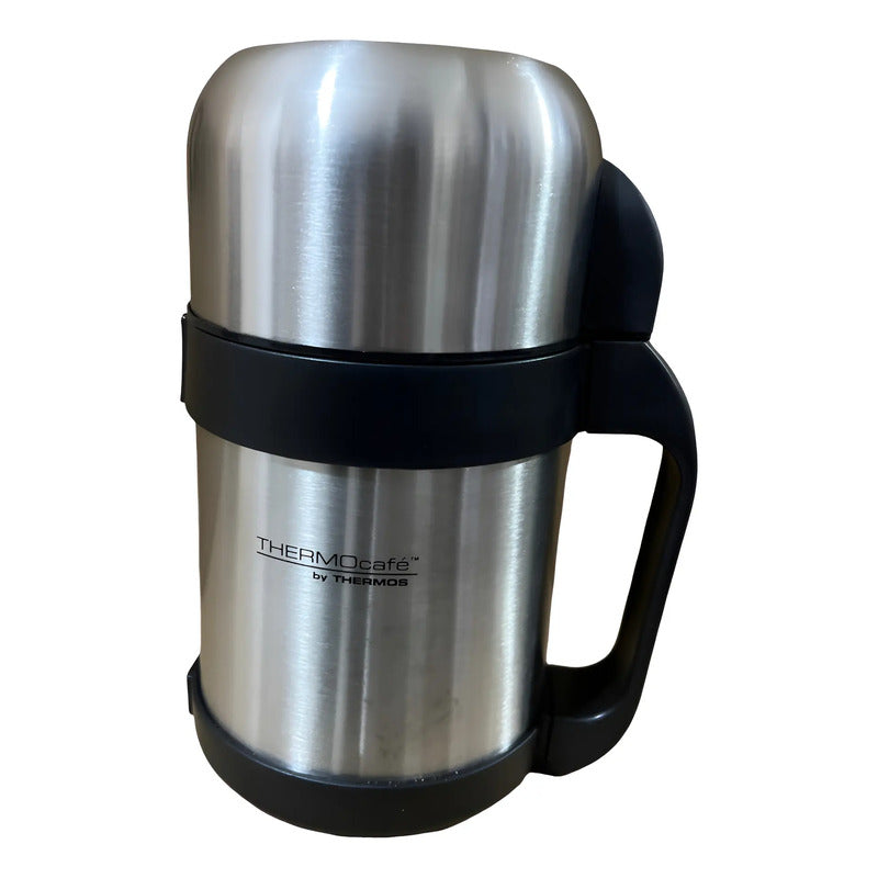 Termo Líquido Comida Thermos 0.75lts Acero Inoxidable Gris