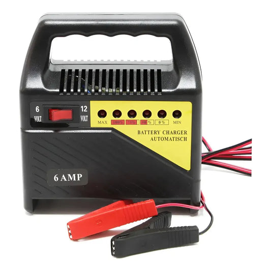 Cargador De Batería 6v/12v 6 Amperios Para Autos Motos