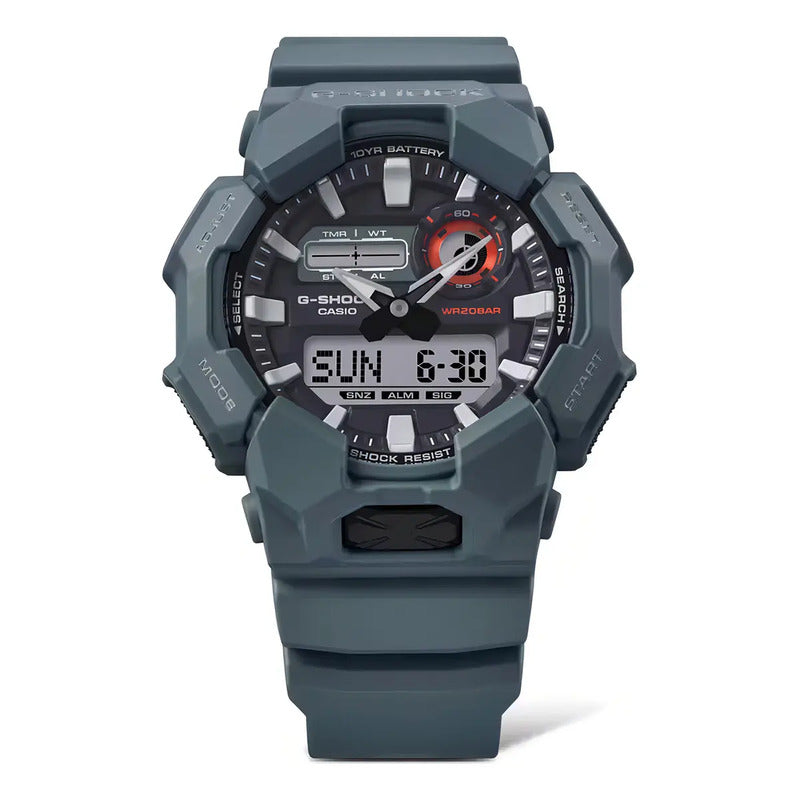 Reloj G-shock Ga-010-2a Carbono/resina Hombre Azul Verde Oscuro