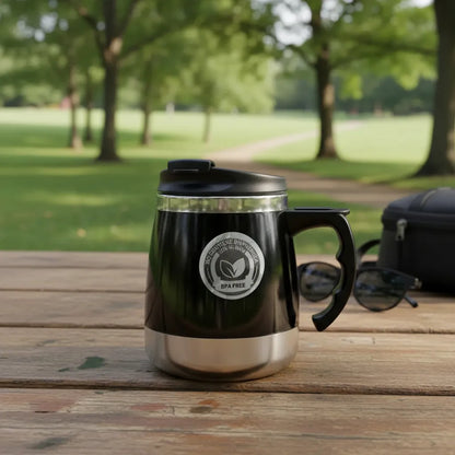 Taza Mug Termico Termo Keep Outdoor 400 Ml Negro