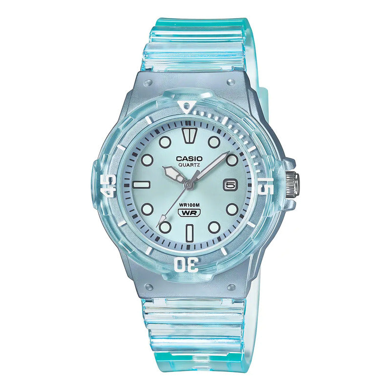 Reloj Casio Lrw-200hs-2e Resina Juvenil Azul