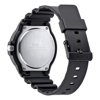 Reloj De Hombre Casio Mrw-200h-2bdf Analógico De Cuarzo Con Correa De Resina Negra Negro