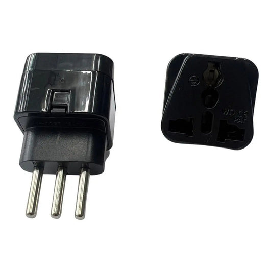 Adaptador Enchufe Americano A Nacional Con Tierra