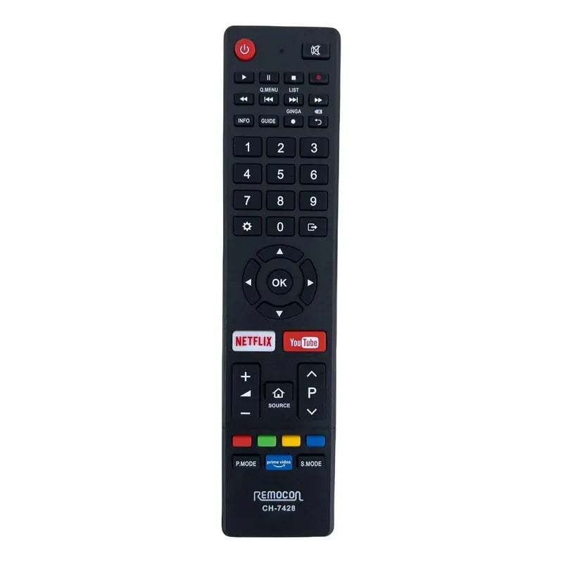 Control Compatible Para Smart Tv Daewoo T840 Negro