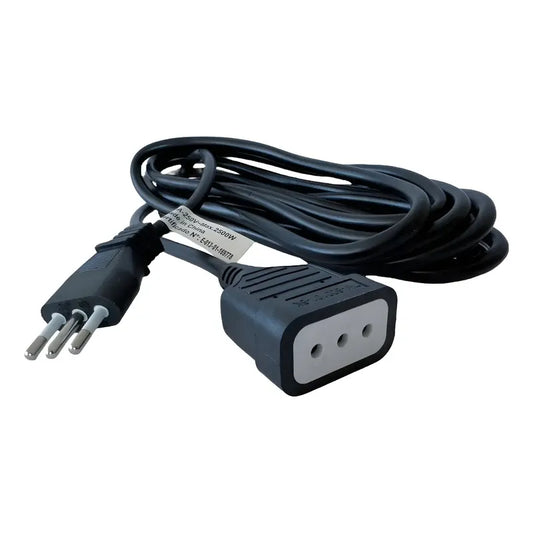 Alargador Extensor Tecmaster 5 Metros Negro Protección Sobrecarga 10a