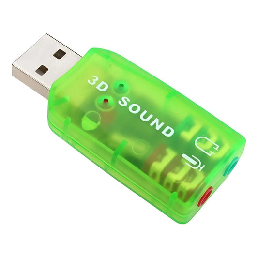 Terjeta Adaptador De Sonido Usb 5.1 Generico