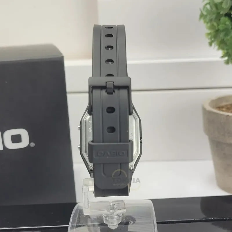 Reloj Unisex Casio Aw-48he-8avdf, Correa Negra, Bisel Negro, Fondo Gris Oscuro Grafito