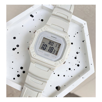 Reloj Casio W-218hc-8avdf Cuarzo Unisex Blanco