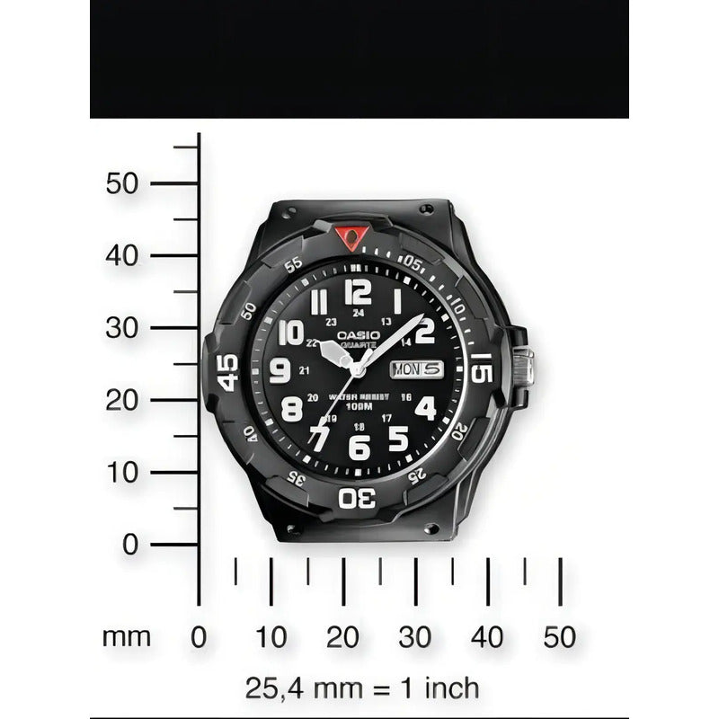 Reloj Casio Hombre Mrw-200h Colores Surtidos/relojesymas Negro 1b Negro