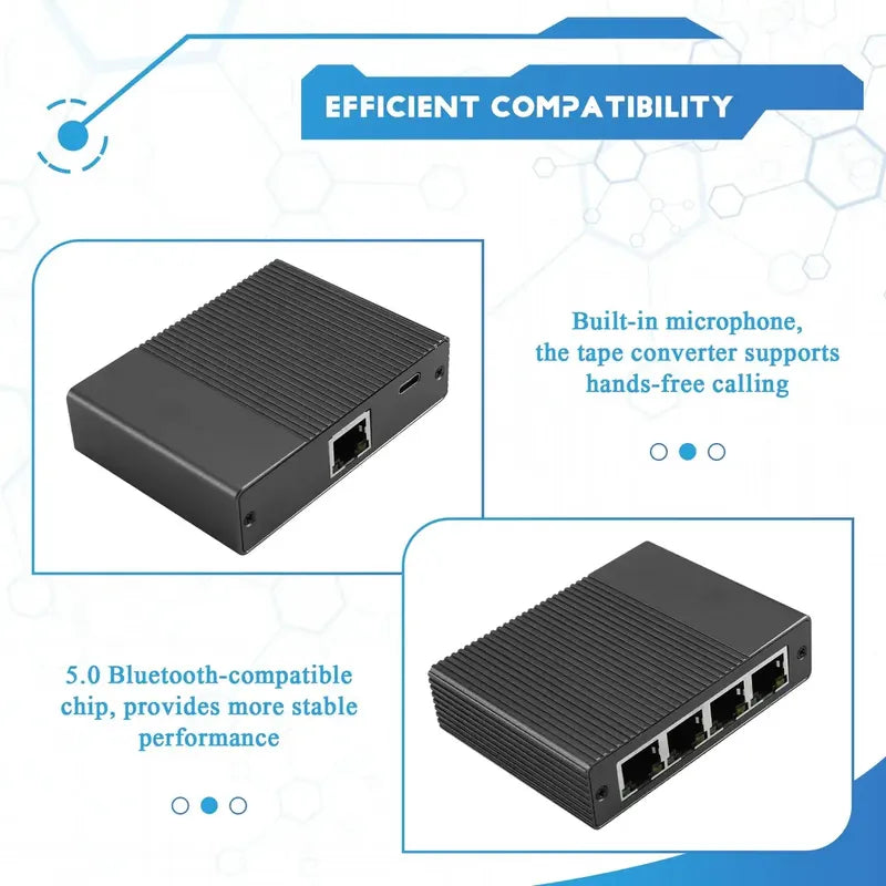 Adaptador Ethernet Rj45 Divisor De Red 4puertos 1000mbps