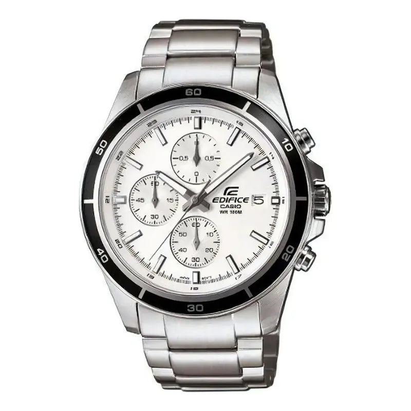 Reloj Edifice Hombre Efr-526d-7avudf Plateado Blanco