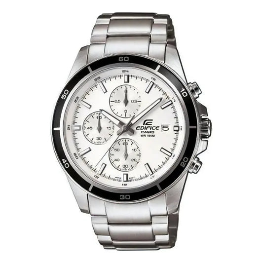 Reloj Edifice Hombre Efr-526d-7avudf Plateado Blanco