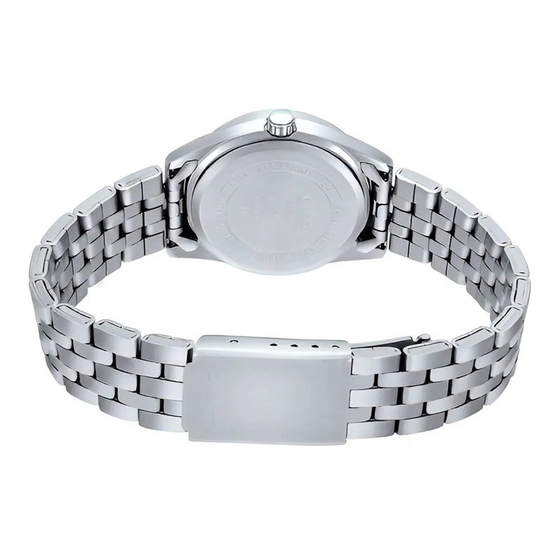 Reloj Casio Mujer Ltp-1335d-1a2vdf Plateado Oro Rosa