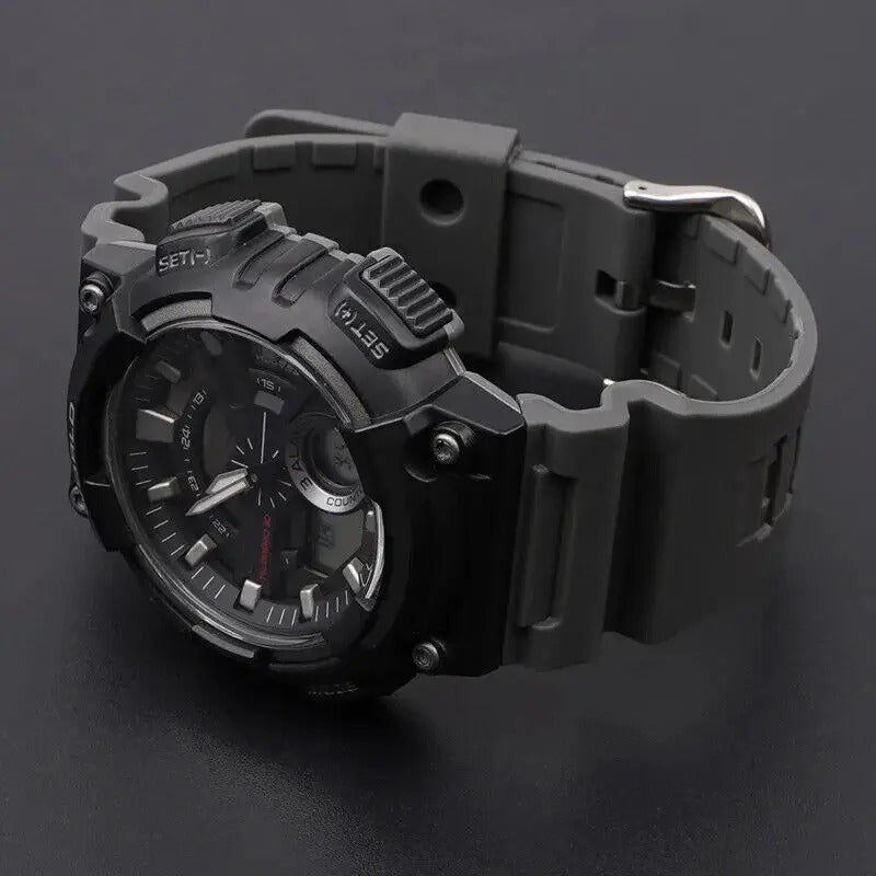 Reloj Casio Caballero Modelo Aeq-110w-1bvcf Negro