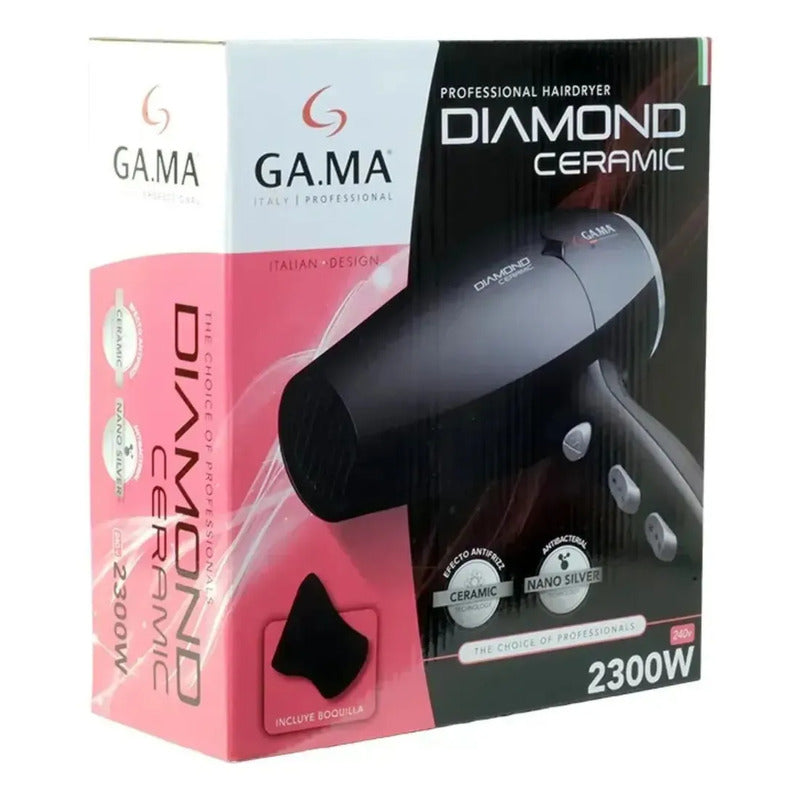 Gama Secador Diamond Ceramic 2300w Negro