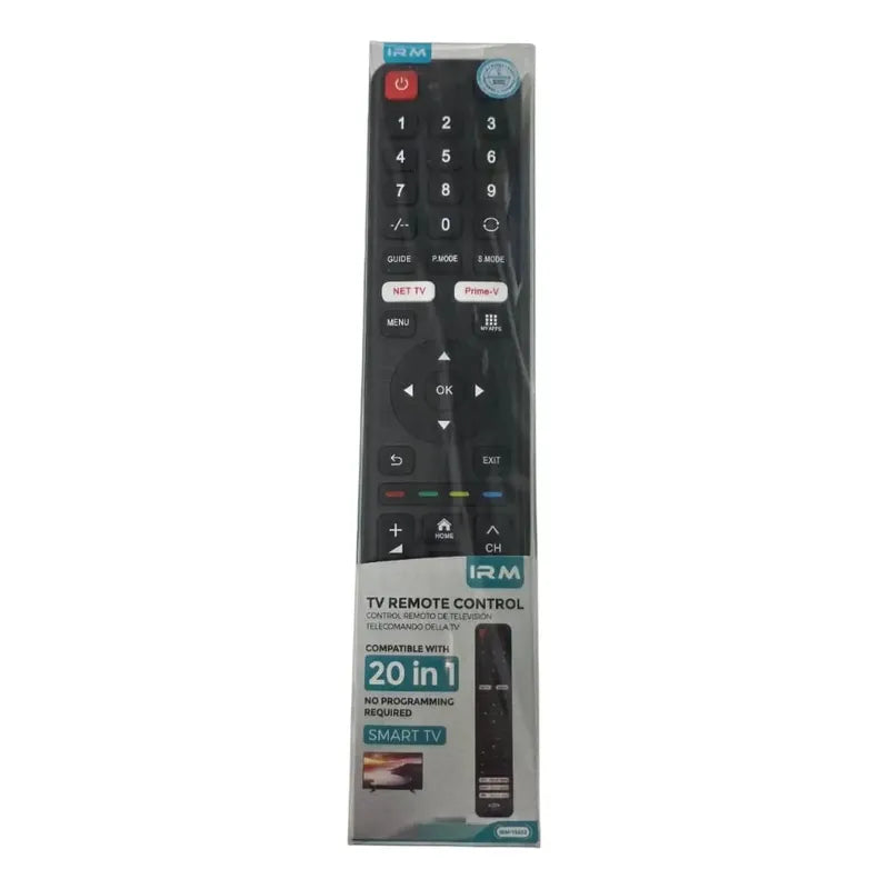 Control Remoto Universal  Para Samsung Panasonic LG Sony Negro