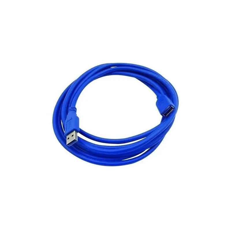 Cable Extensión Usb 3.0 Macho / Hembra 1.5mts  Azul