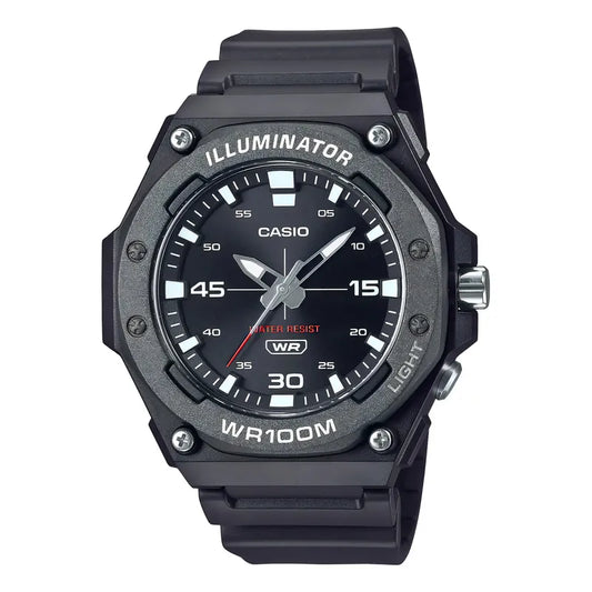 Reloj Análogo Casio Hombre Mw-620h-1avdf Correa Negro