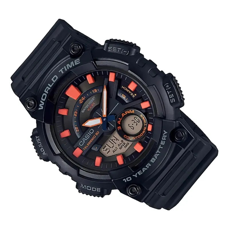Casio Youth Aeq-110w-1a Aeq-110w-1a Hombre Adultos (cód: 24069530) Negro