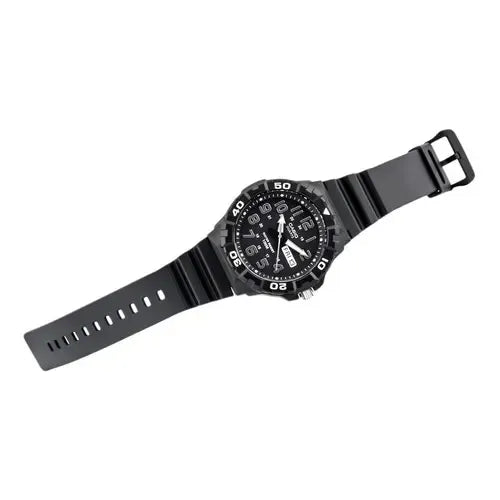 Reloj Casio Mrw-210h-1a Numeros Plata Caratula Grande 55mm 100m