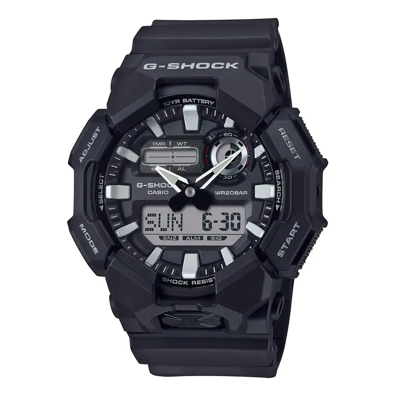 Reloj G-shock Ga-010-1a Carbono/resina Hombre Negro