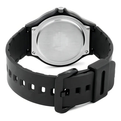 Reloj Casio Analógico Para Hombre Mw-240-1b Con Correa Negra Negro