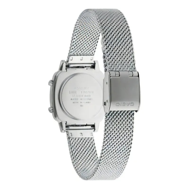 Reloj Casio Digital Dama / La-670wem-7 Plateado