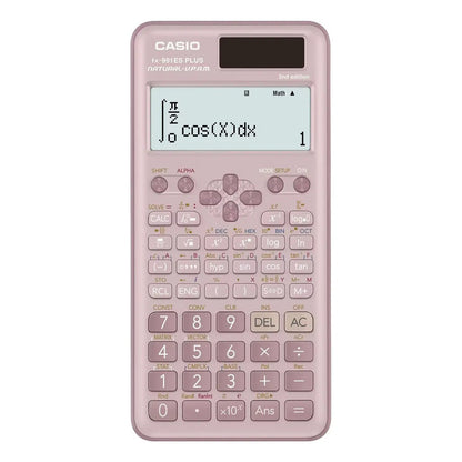 Calculadora Casio Fx-991es Plus Tapa Plástica Color Rosado