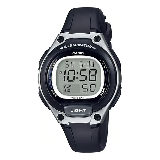 Reloj Casio Lw-203-1a Lw203 Mujer 50m Led Alarma Ahora12