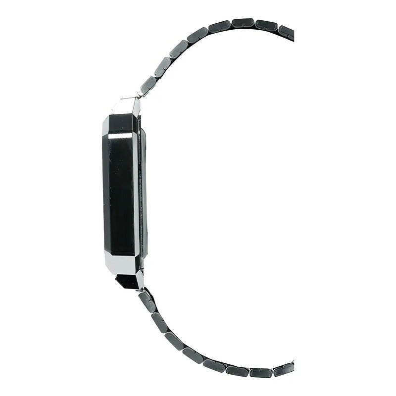Reloj Casio Vintage A-100we-1a Agente Oficial Casiocentro Plateado Gris