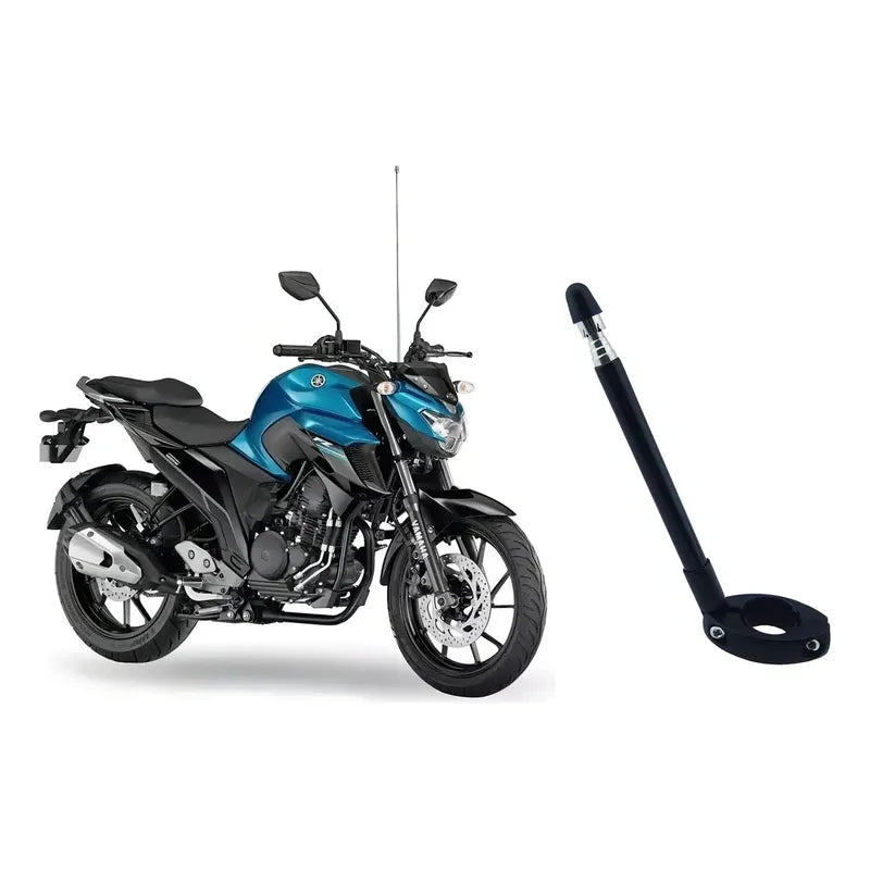 Antenas Pro Biker Retráctil 71cm Negro Moto Seguridad Pack 2 Llave Allen