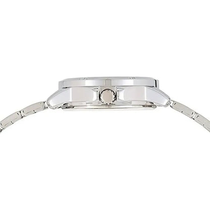 Reloj Casio De Mujer Analógico Con Correa De Acero Inoxidable Y Fondo Azul Plateado Azul Ltp-v004d-2b