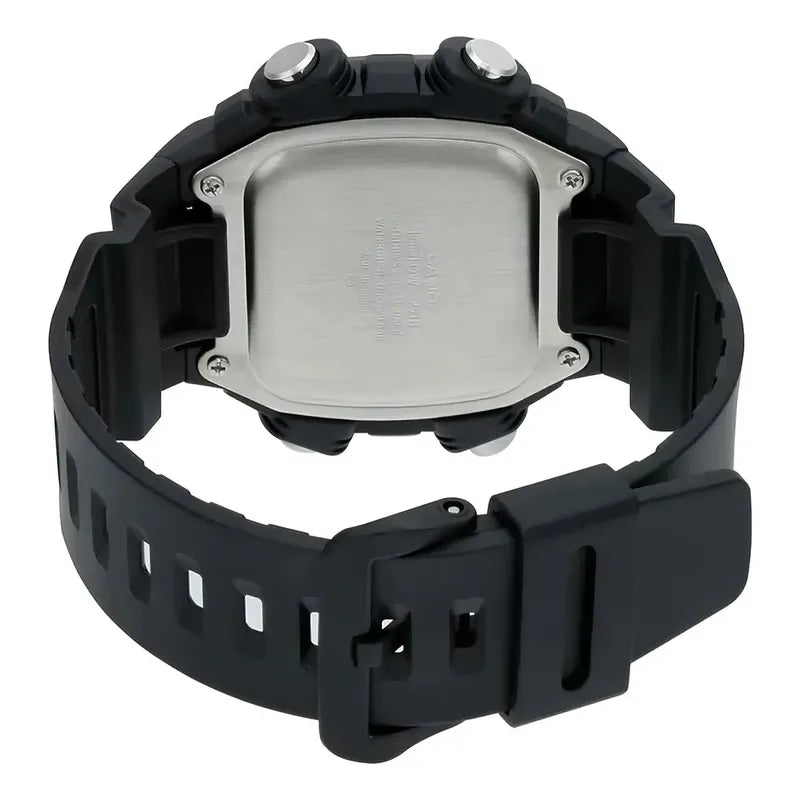 Reloj Casio Hombre Digital Dw-291h-9av Cronometro Hora Mundial Negro