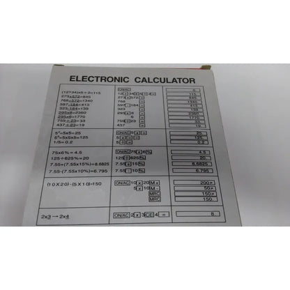 Calculadora Kadio 8837 B Color Negro