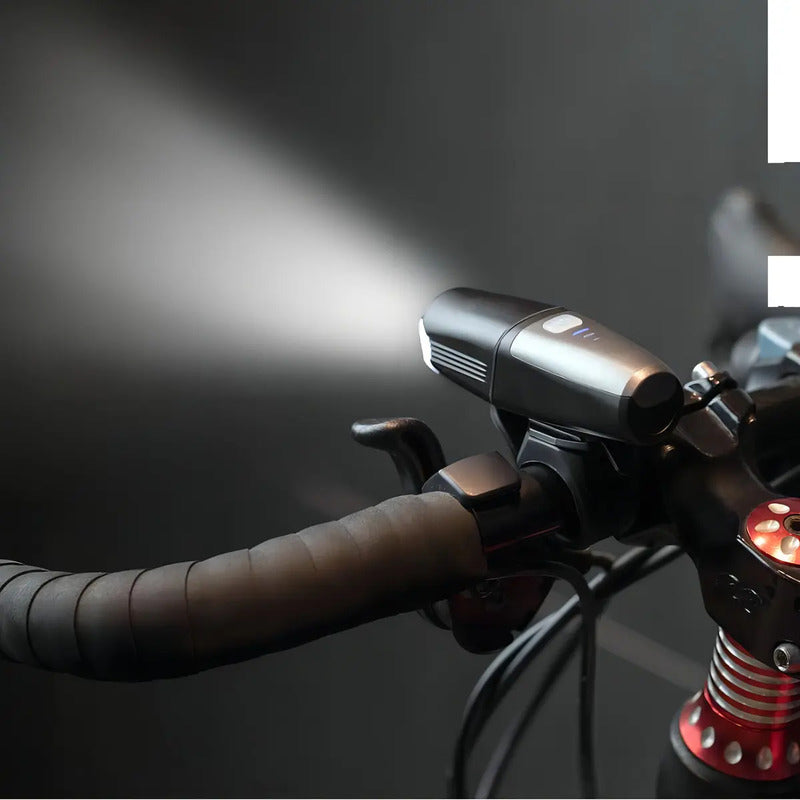 Linterna Recargable Bicicleta Westinghouse 240 Lúmenes Led Color Negro