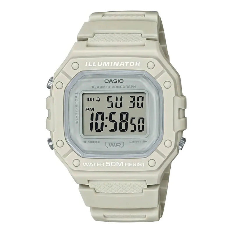 Reloj Casio W-218hc-8avdf Cuarzo Unisex Blanco