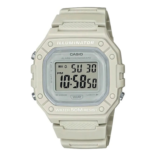 Reloj Casio W-218hc-8avdf Cuarzo Unisex Blanco