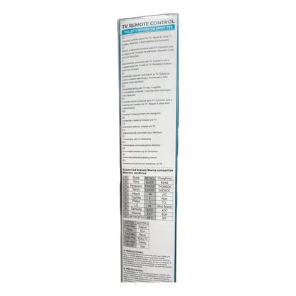Control Remoto Mando De Distancia Para Smart Tv 29 En 1 Irm Blanco