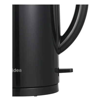 Hervidor Plástico Midea Doble Pared Negro 1,7lt Mk-17pbk